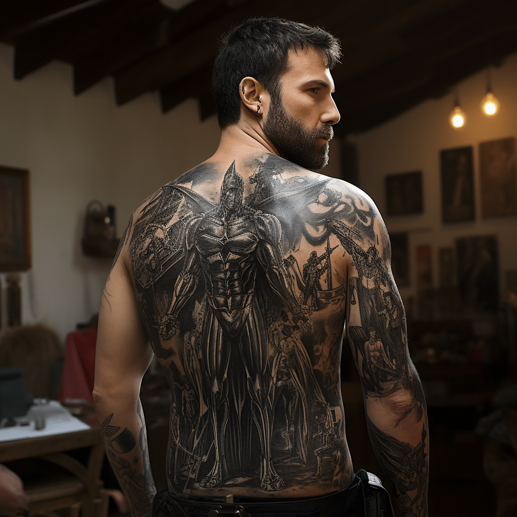 Chicano Style Full Back Tattoo Design - Etsy